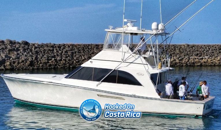 50' Ocean Sport-Fishing Charter Boat in Los Sueños Costa Rica | Hooked ...